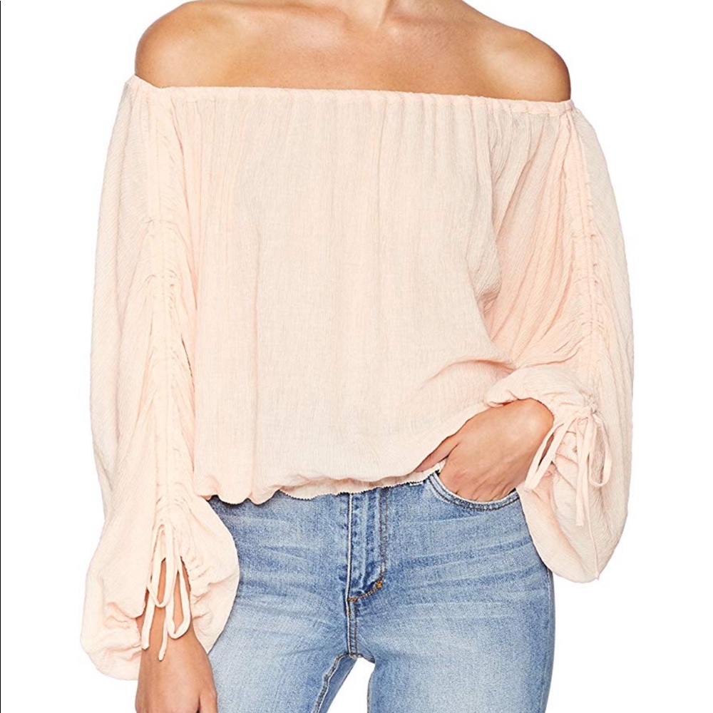 Joie Elazara off the shoulder blouse worn 1x Med